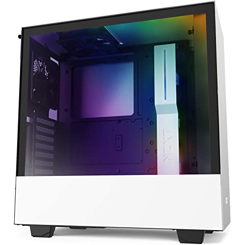 NZXT H510i - CA-H510i-W1 - Compact ATX Mid -Tower PC Gaming Case