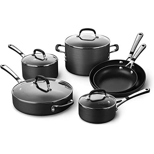 Calphalon Simply Pots and Pans Set, Cookware Set