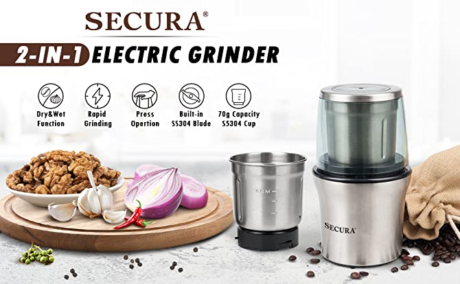 Differences between Secura and Cuisinart Spice Grinder