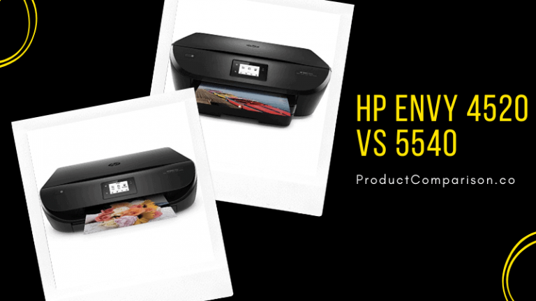HP Envy 4520 vs 5540