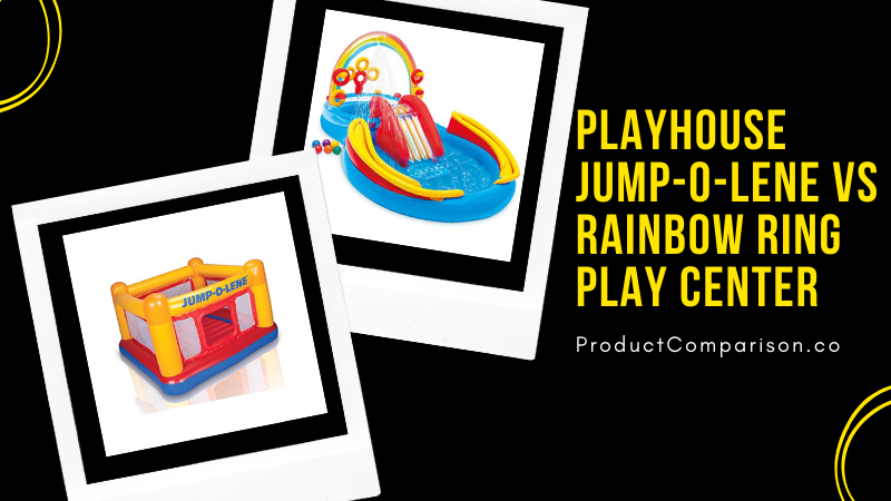Jump-O-Lene Bouncer vs Rainbow Ring Play Center